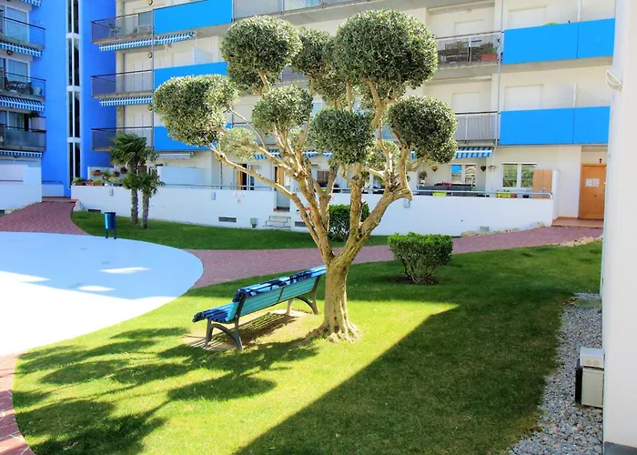 アパート Encantador Bajo Con Terraza Cerca Playa - Es-258-183